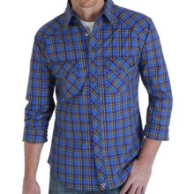 66%OFF メンズ西シャツ ラングラー20Xチェック柄シャツ - （男性用）スナップフロント、ロングスリーブ Wrangler 20X Plaid Shirt - Snap Front Long Sleeve (For Men)画像